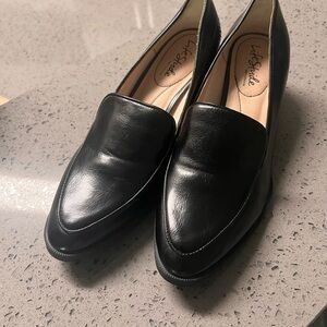 Women's Black Loafers 7.5